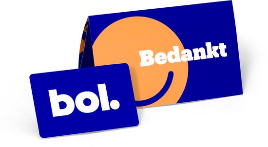 bol cadeaukaart ontwerp Bedankt