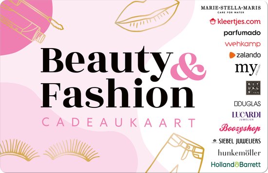 Beauty Fashion Cadeaukaart van 15 euro